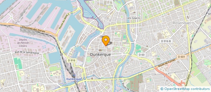 localisation de l'entreprise LAVORATOM à DUNKERQUE