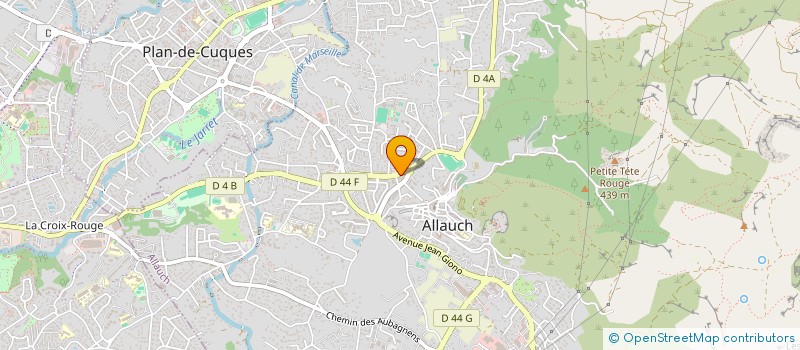 localisation de l'entreprise LAVOREL  ALLAUCH