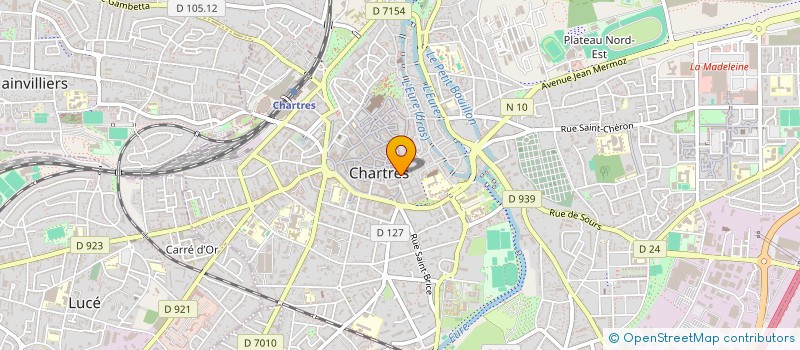 localisation de l'entreprise LAVOSERVICE à CHARTRES