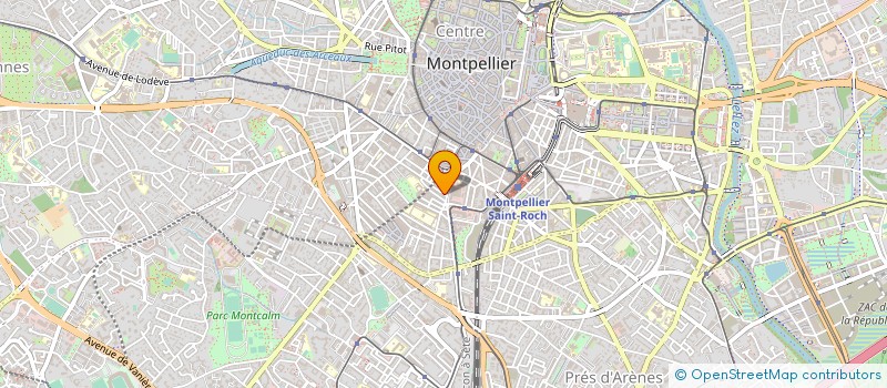localisation de l'entreprise LAVOSUD SARL à MONTPELLIER
