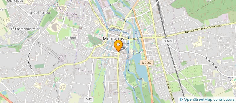 localisation de l'entreprise LAVOT à MONTARGIS