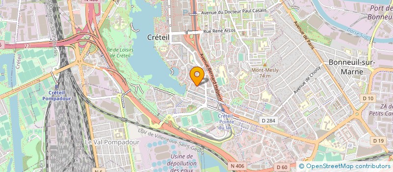 localisation de l'entreprise LAVRELA  CRETEIL