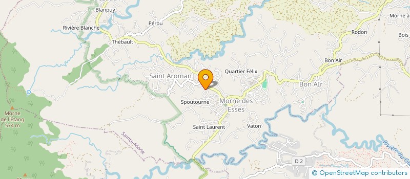 localisation de l'entreprise LAVRI'NOU  SAINTE-MARIE