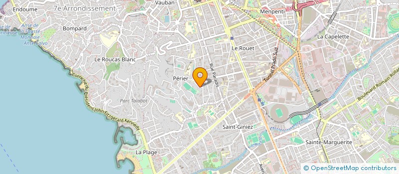 localisation de l'entreprise LAW à MARSEILLE
