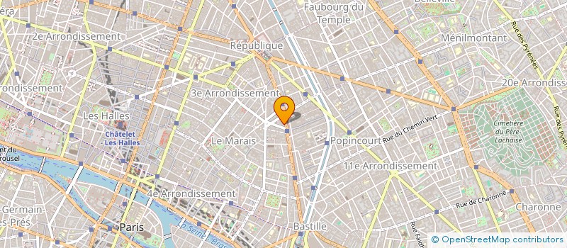 localisation de l'entreprise LAW AND PAPERS  PARIS