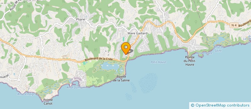 localisation de l'entreprise LAW HOLDING  LE GOSIER