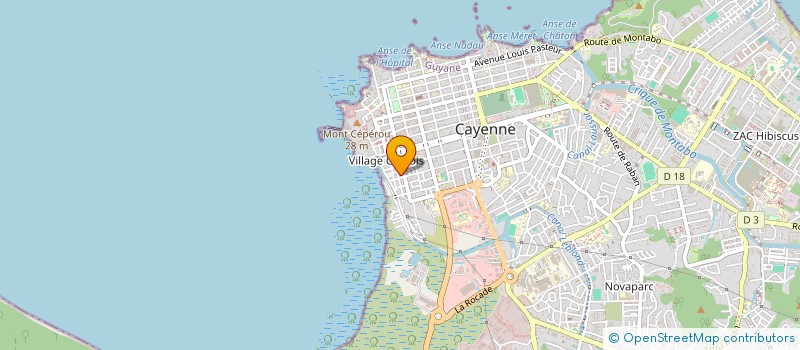 localisation de l'entreprise LAWA MEDIATION  CAYENNE