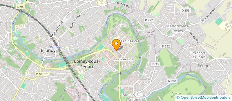 localisation de l'entreprise LAWANI ROUBAIX  EPINAY-SOUS-SENART