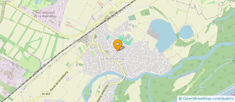 localisation de l'entreprise LAWANTZ HOLDING  LA WANTZENAU