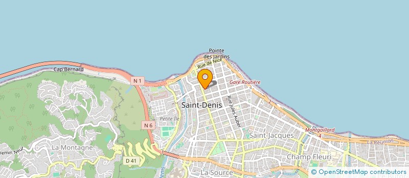 localisation de l'entreprise LAWCEAN  SAINT-DENIS