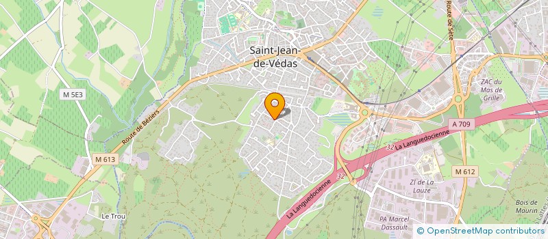 localisation de l'entreprise LAWDAW  SAINT-JEAN-DE-VEDAS