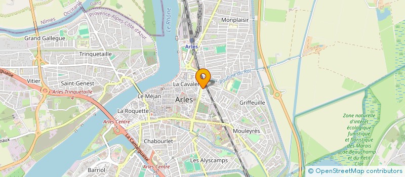 localisation de l'entreprise LAWIA  ARLES