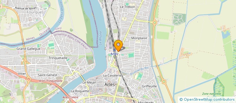 localisation de l'entreprise LAWIN RECORD à ARLES