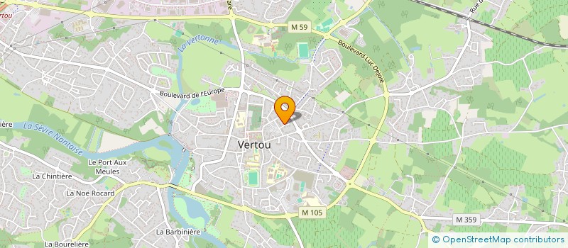 localisation de l'entreprise LAWLO  VERTOU