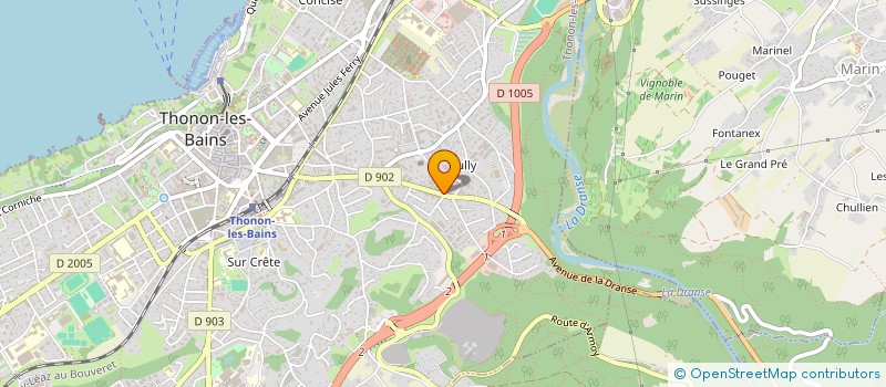 localisation de l'entreprise LAWRENCE  MARIN