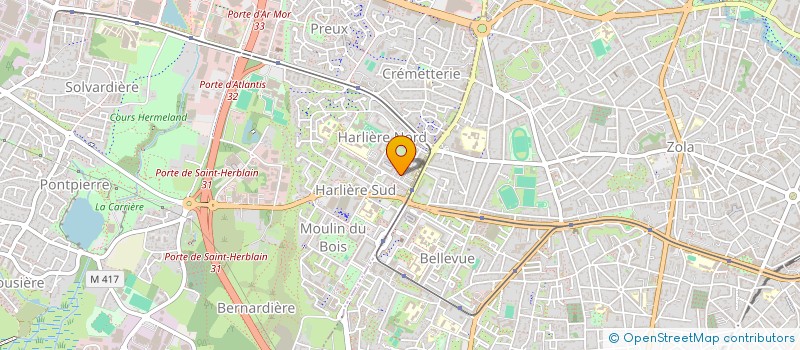 localisation de l'entreprise LAWRENCE CINQ  SAINT-HERBLAIN