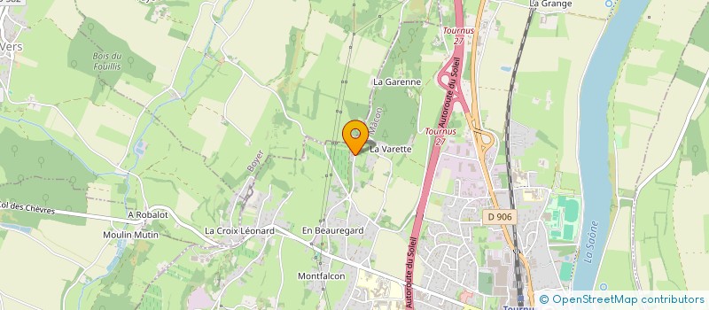 localisation de l'entreprise LAWREVAT TECHNOLOGY  TOURNUS