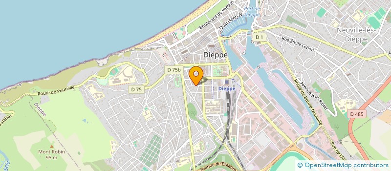 localisation de l'entreprise LAWVITIS  DIEPPE