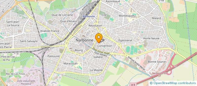 localisation de l'entreprise LAWYERS 25 à NARBONNE