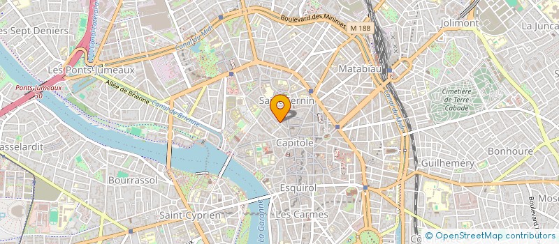 localisation de l'entreprise LAXMY à TOULOUSE