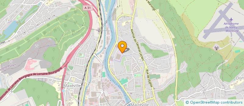 localisation de l'entreprise LAY  MALZEVILLE