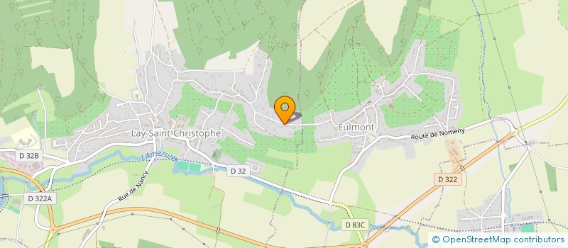 localisation de l'entreprise LAY CATALPA  LAY-SAINT-CHRISTOPHE