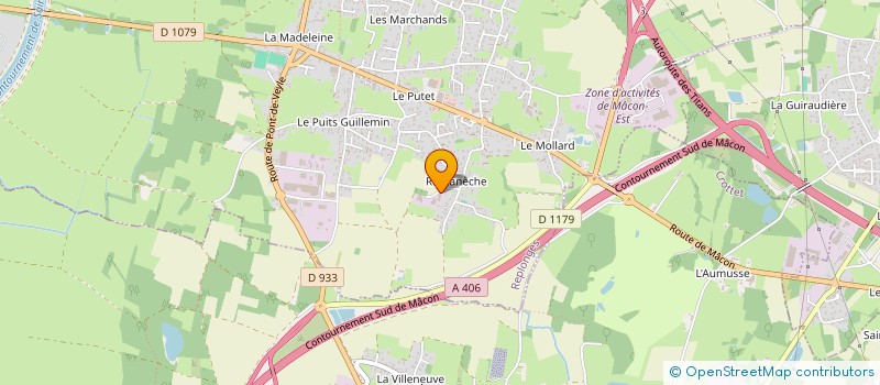 localisation de l'entreprise LAY DECOUPE EMBOUTISSAGE à REPLONGES