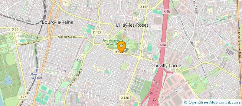localisation de l'entreprise LAYA AGENCY à L'HAY-LES-ROSES