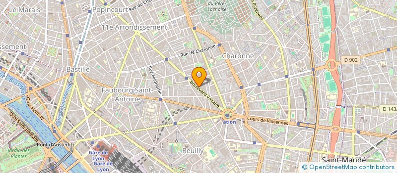 localisation de l'entreprise LAYA SASU  PARIS