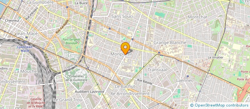 localisation de l'entreprise LAYACO  LYON