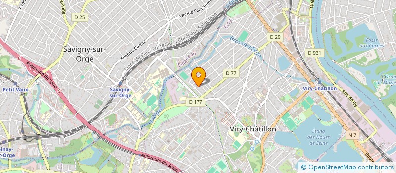 localisation de l'entreprise LAYAD CONSULTING à VIRY-CHATILLON