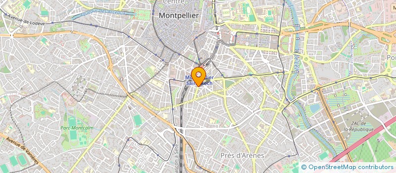 localisation de l'entreprise LAYAM à MONTPELLIER