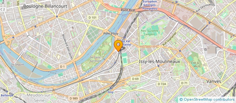 localisation de l'entreprise LAYAN à BOULOGNE-BILLANCOURT