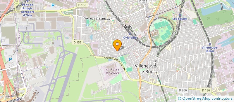 localisation de l'entreprise LAYANA  ORLY