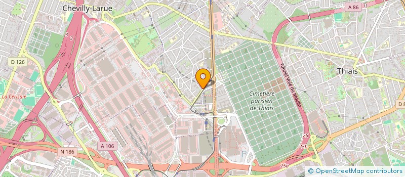 localisation de l'entreprise LAYANA'S TAXI  CHEVILLY-LARUE