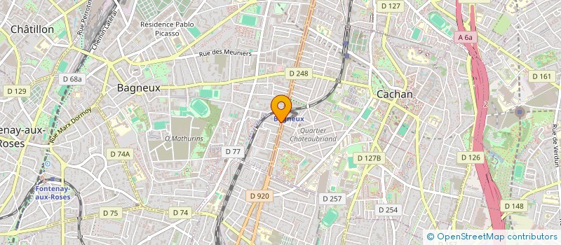 localisation de l'entreprise LAYANI SUPER MARCHE à BAGNEUX