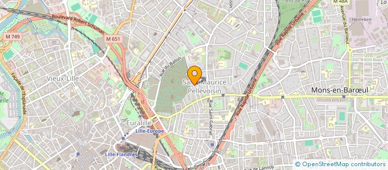 localisation de l'entreprise LAYBELL à LILLE