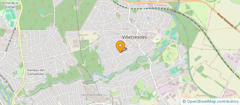 localisation de l'entreprise LAYD'S CAR  VILLECRESNES