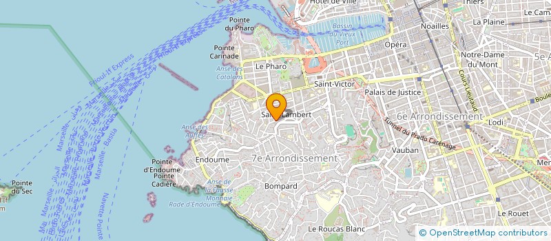 localisation de l'entreprise LAYER 1 à MARSEILLE