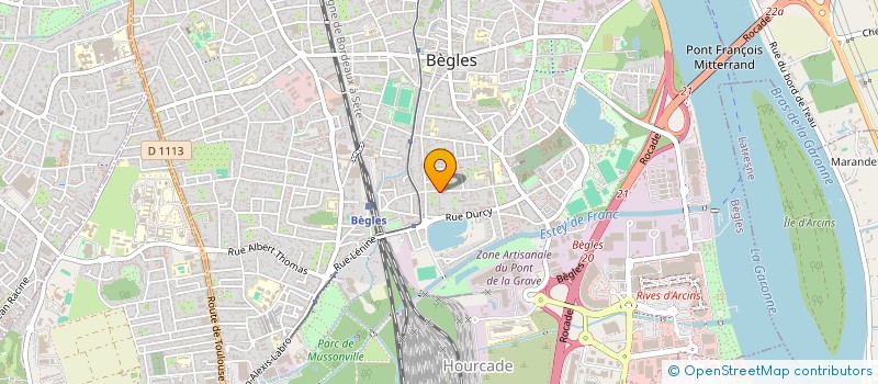 localisation de l'entreprise LAYERE LOCATION à BEGLES