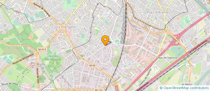 localisation de l'entreprise LAYERE LOCATION  MONTPELLIER