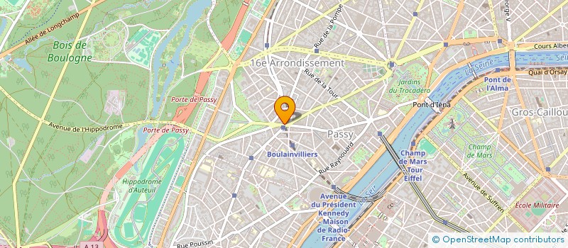 localisation de l'entreprise LAYERTRUST  PARIS