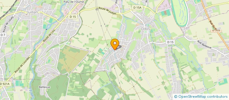 localisation de l'entreprise LAYES  ODOS