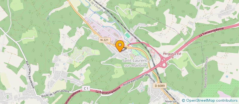 localisation de l'entreprise LAYGHAM  CHAMPCEVINEL