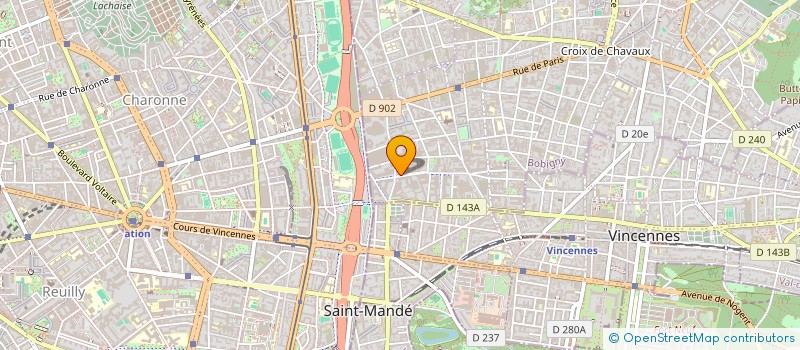 localisation de l'entreprise LAYLAYANE à MONTREUIL