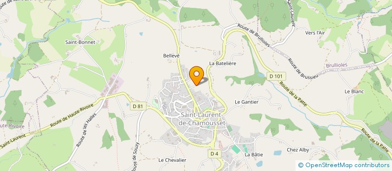 localisation de l'entreprise LAYLIE à SAINT-CLEMENT-LES-PLACES
