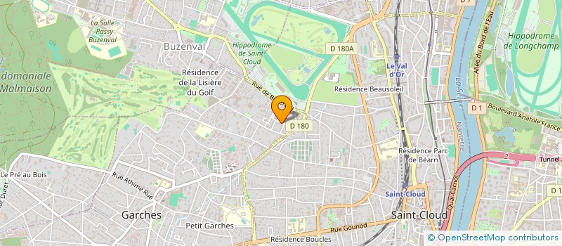 localisation de l'entreprise LAYLINE à GARCHES
