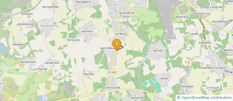 localisation de l'entreprise LAYLINE à PLOEMEUR