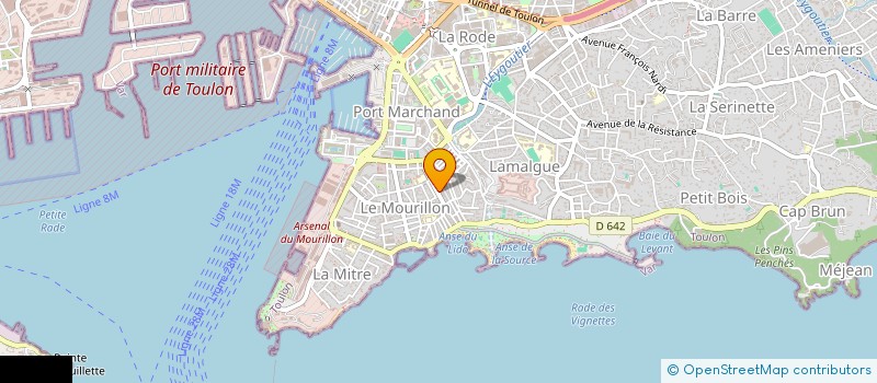 localisation de l'entreprise LAYMA  TOULON