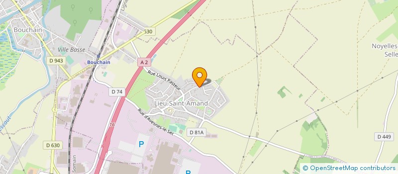 localisation de l'entreprise LAYMAY  LIEU-SAINT-AMAND